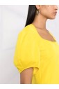 robe-de-jour-jaune-en-coton