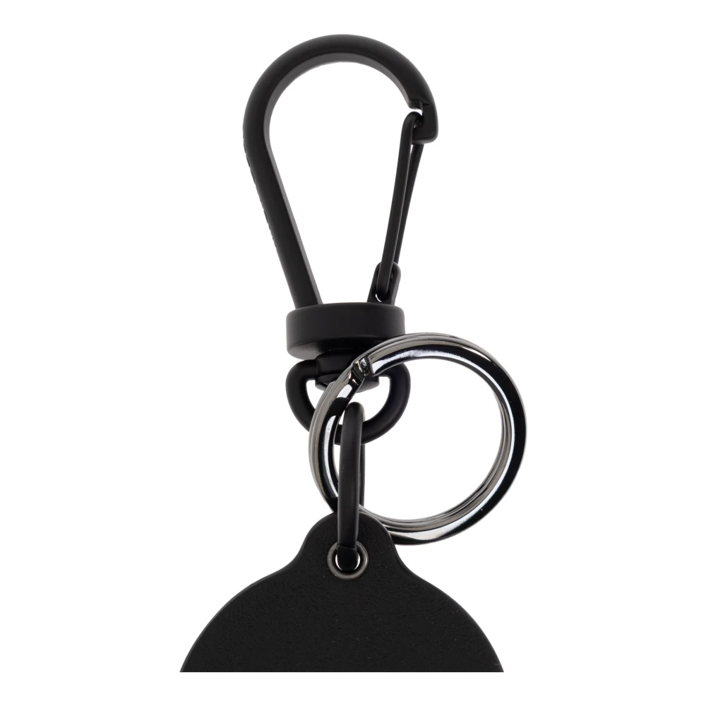 Moncler Sleutelhanger met logo Black Heren