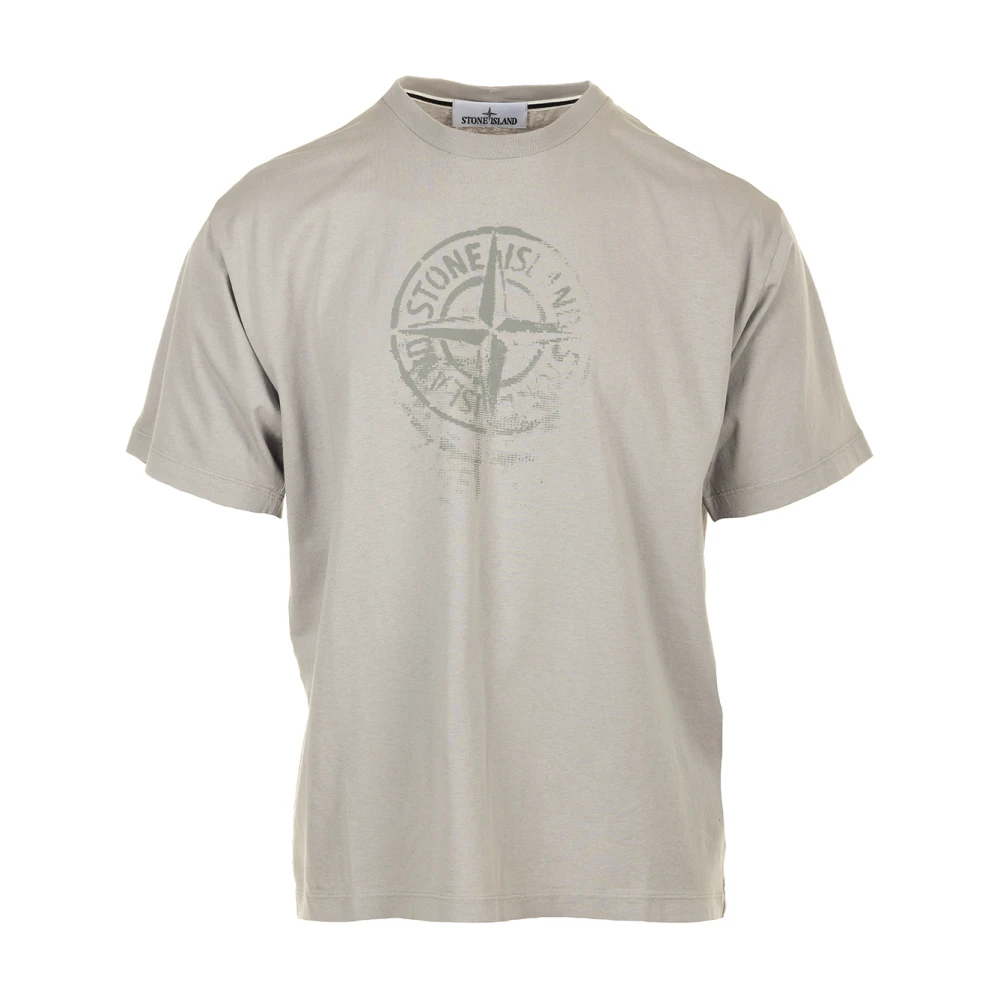 Stone Island Slim Fit Polo Shirts Collectie Gray Heren