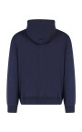 Sweatshirt com capuz New Balance Essentials Stacked Logo Full Zip preto mulher