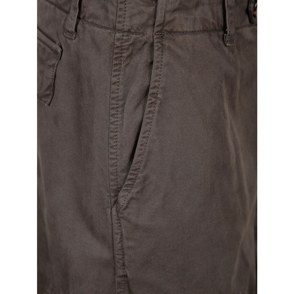 pinko Klassieke Straight Broek Brown Dames