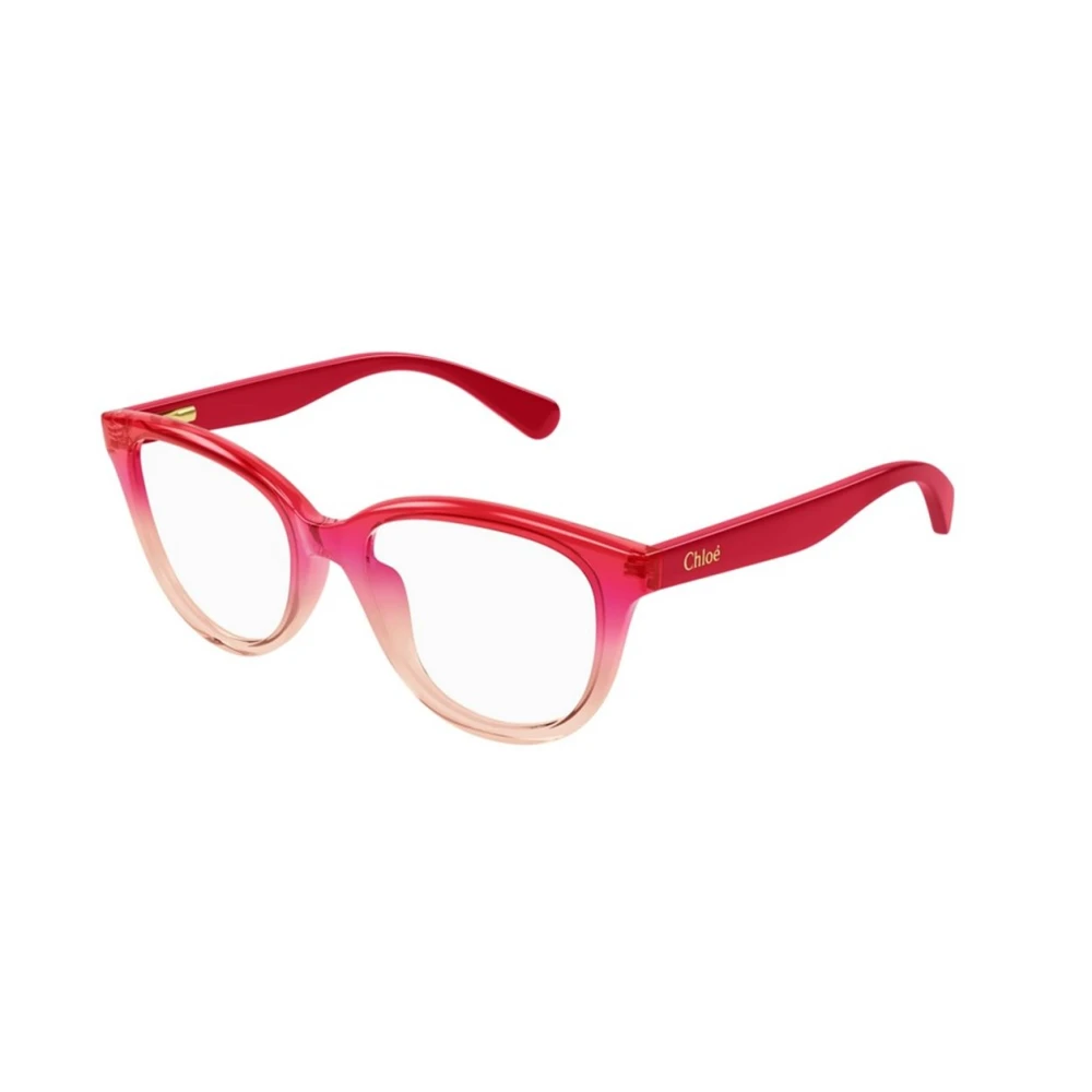 Chloé Rood Montuur Zonnebril Red Unisex