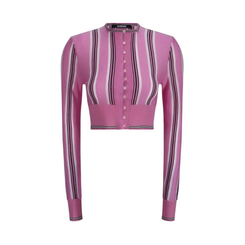 Jacquemus Gestreepte Wollen Vest Multicolor Dames