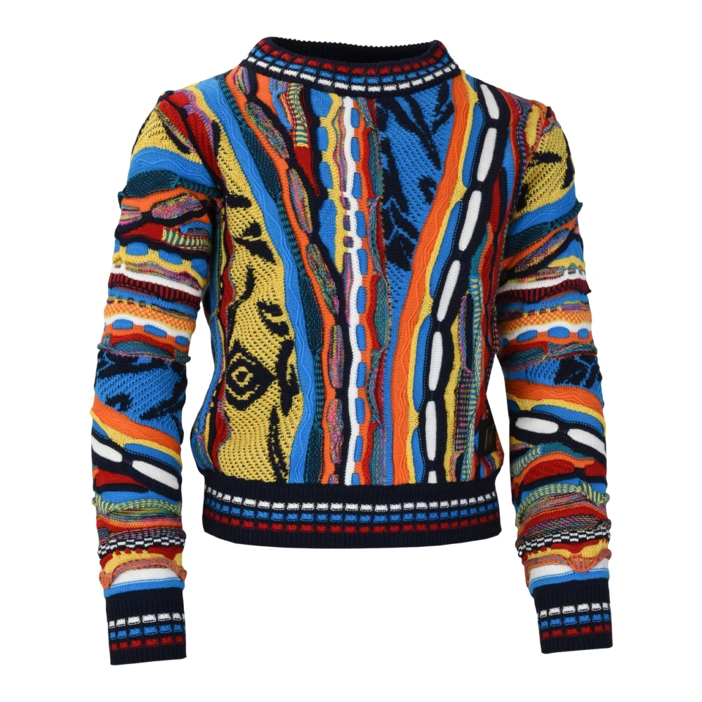 Carlo Colucci Girls Unique Allover Textured ` Knit Sweater