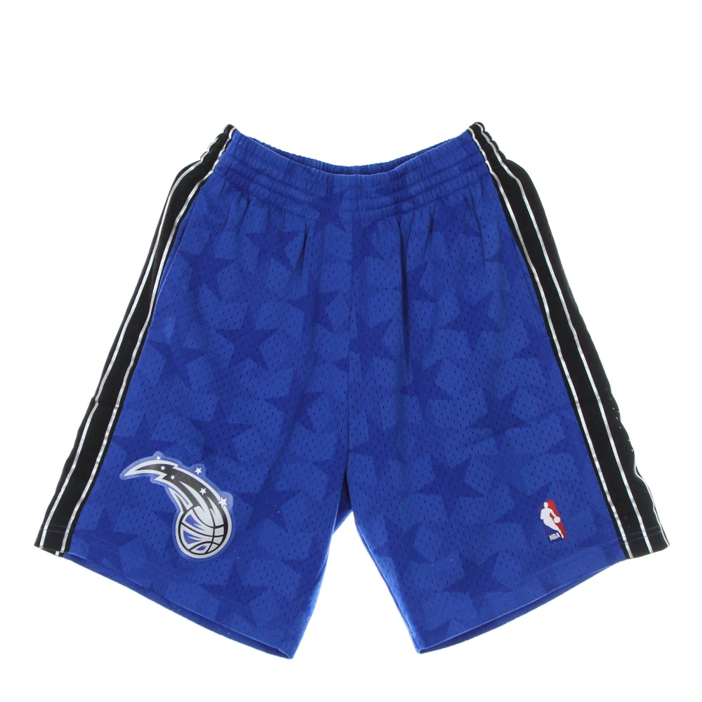 Mitchell & Ness NBA Swingman Basketball Shorts Hardwood Classics Blue, Herr