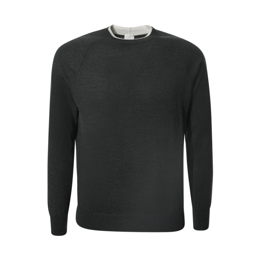 Eleventy Grå Crewneck Tröja