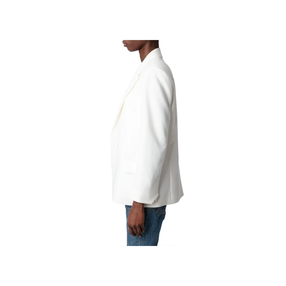 Zadig & Voltaire Stijlvolle Sako Mode White Dames