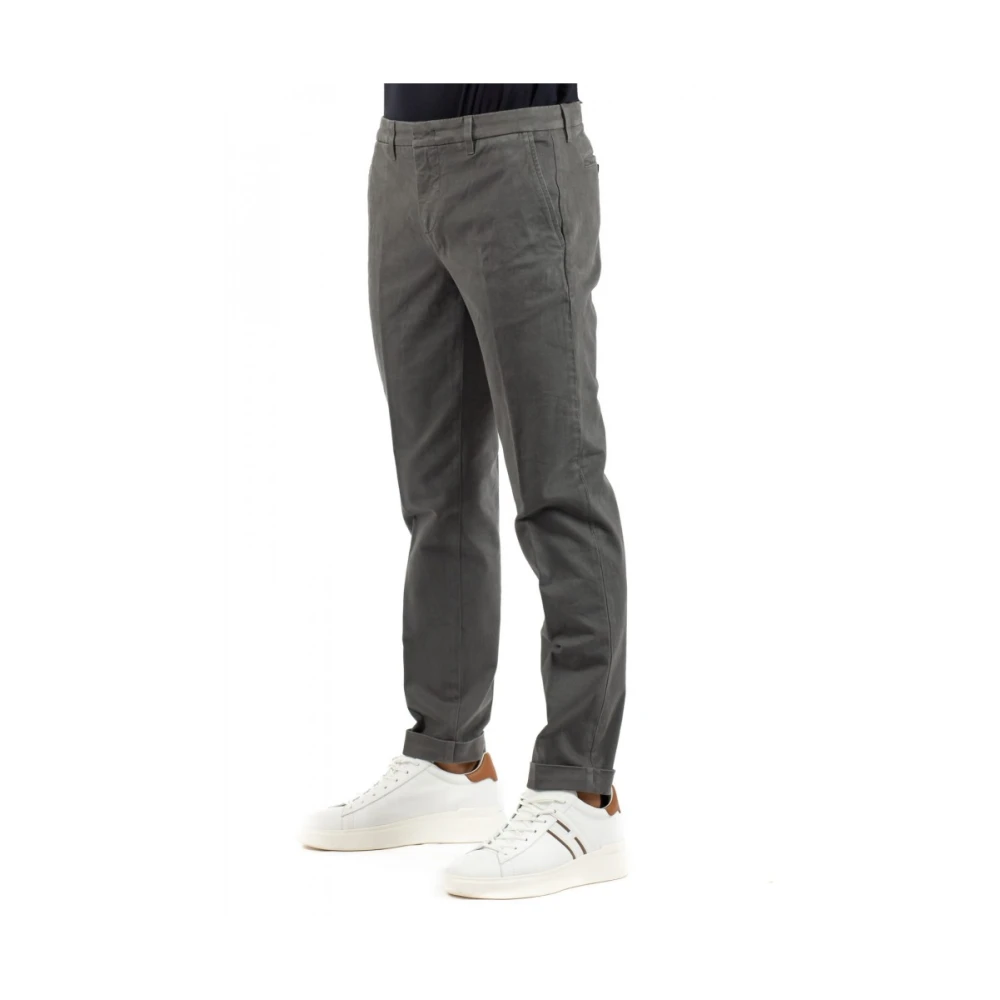 Fay Heren Casual Broek Gray Heren