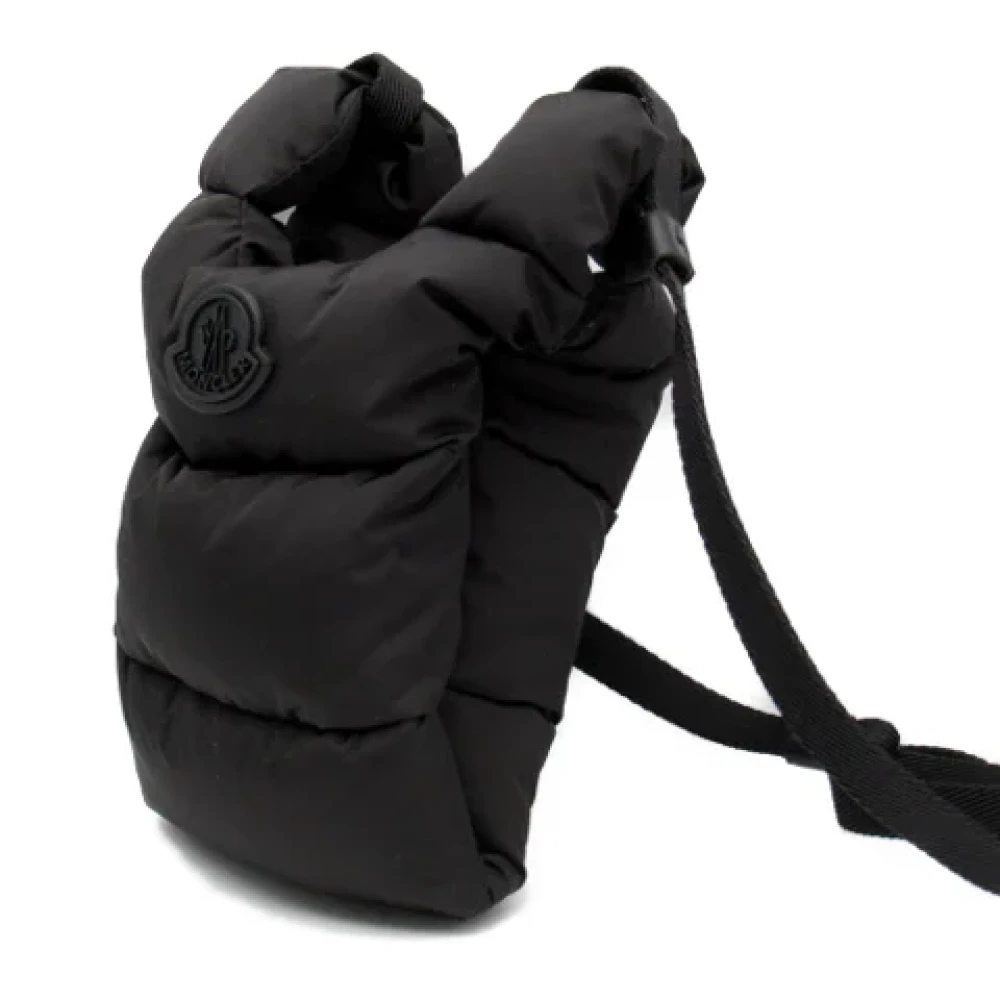 Moncler Pre-owned Fabric shoulder-bags Black Dames