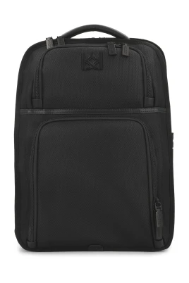 Tygbaksäck med laptopfack