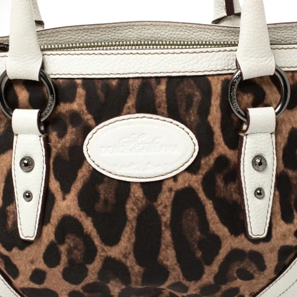 Dolce & Gabbana Pre-owned Fabric handbags White Dames