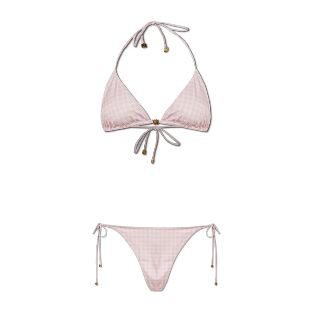 Amiri Vrouw Roze Badmode Dames, S, Tweed, Tweedelig Badpak