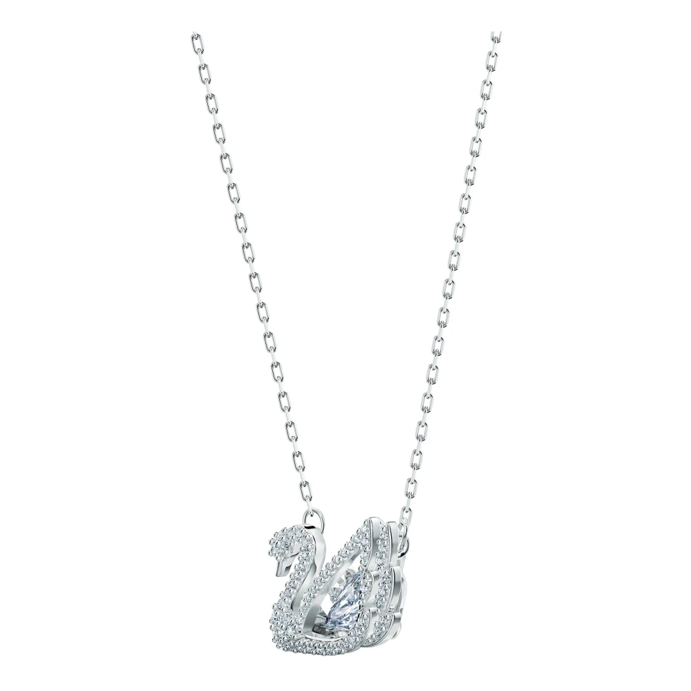 Swarovski Donna Grigio Accessori, Taglia Unica, New,
