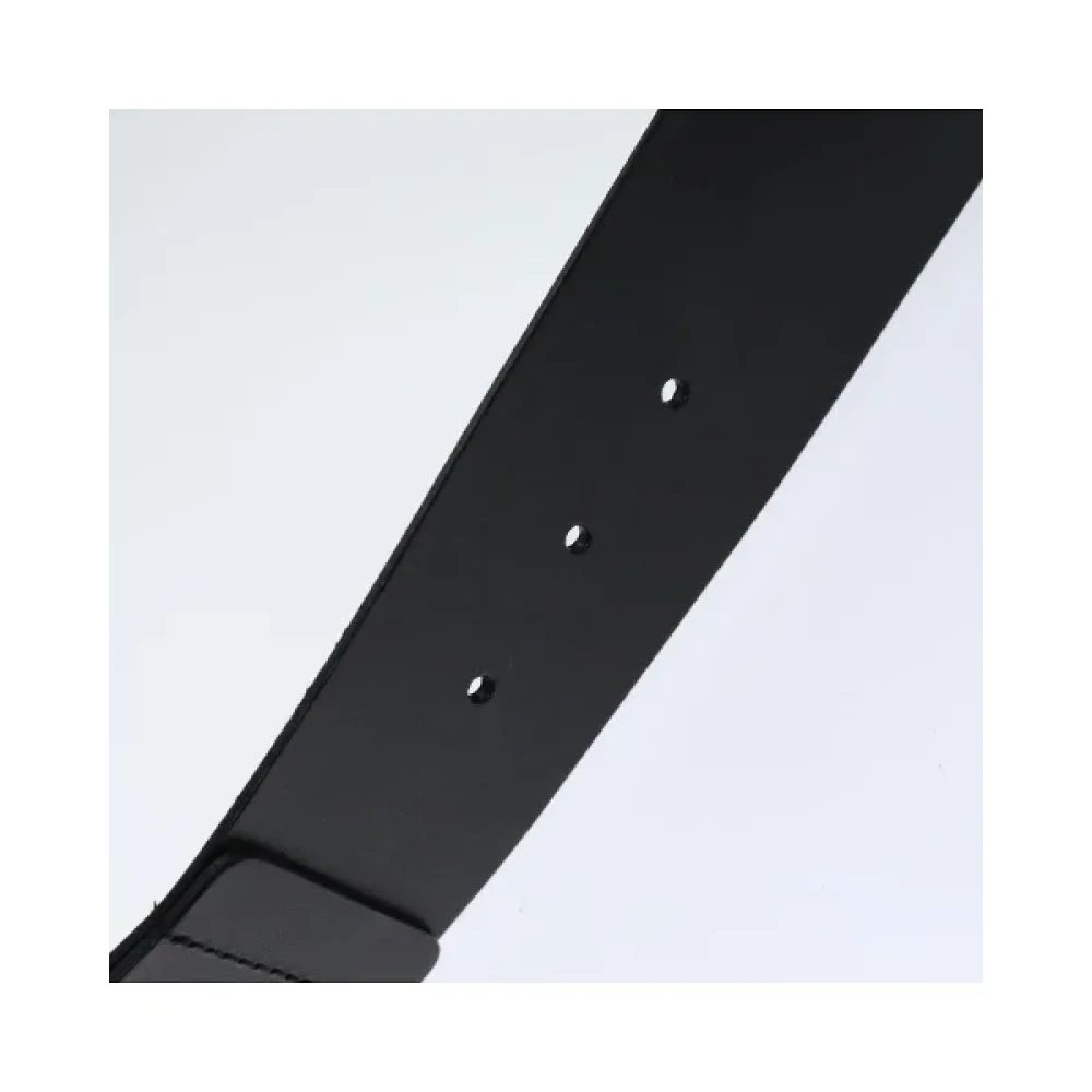 Gucci Vintage Pre-owned Leather belts Black Dames