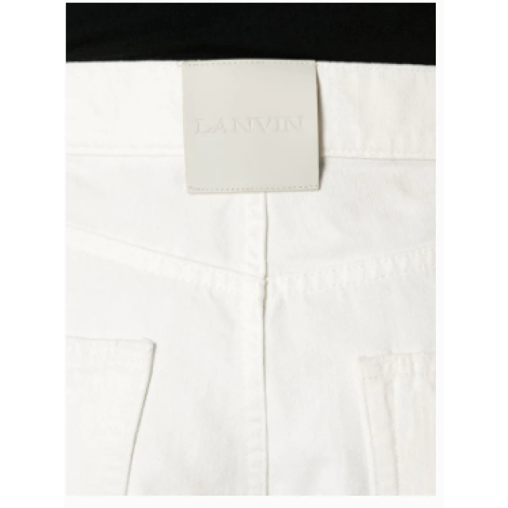 Lanvin Spijkerbroek White Heren