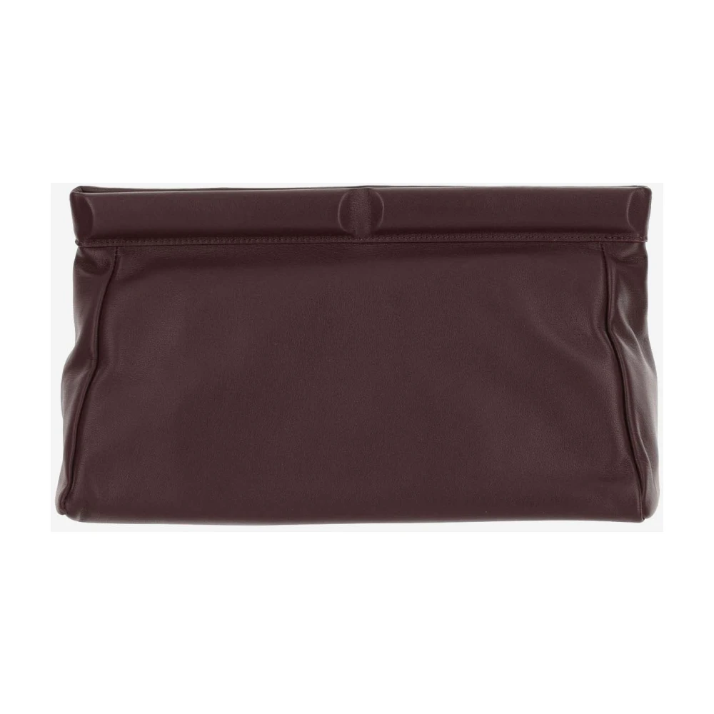 Armarium Zachte Leren Handtas Bordeaux Red Dames