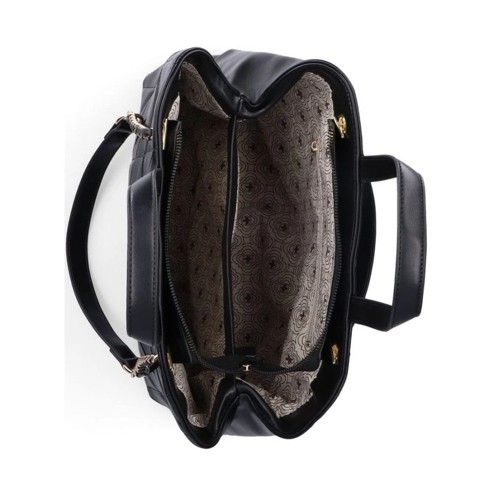 Rieker Zwarte Casual Tote Bag Black Dames