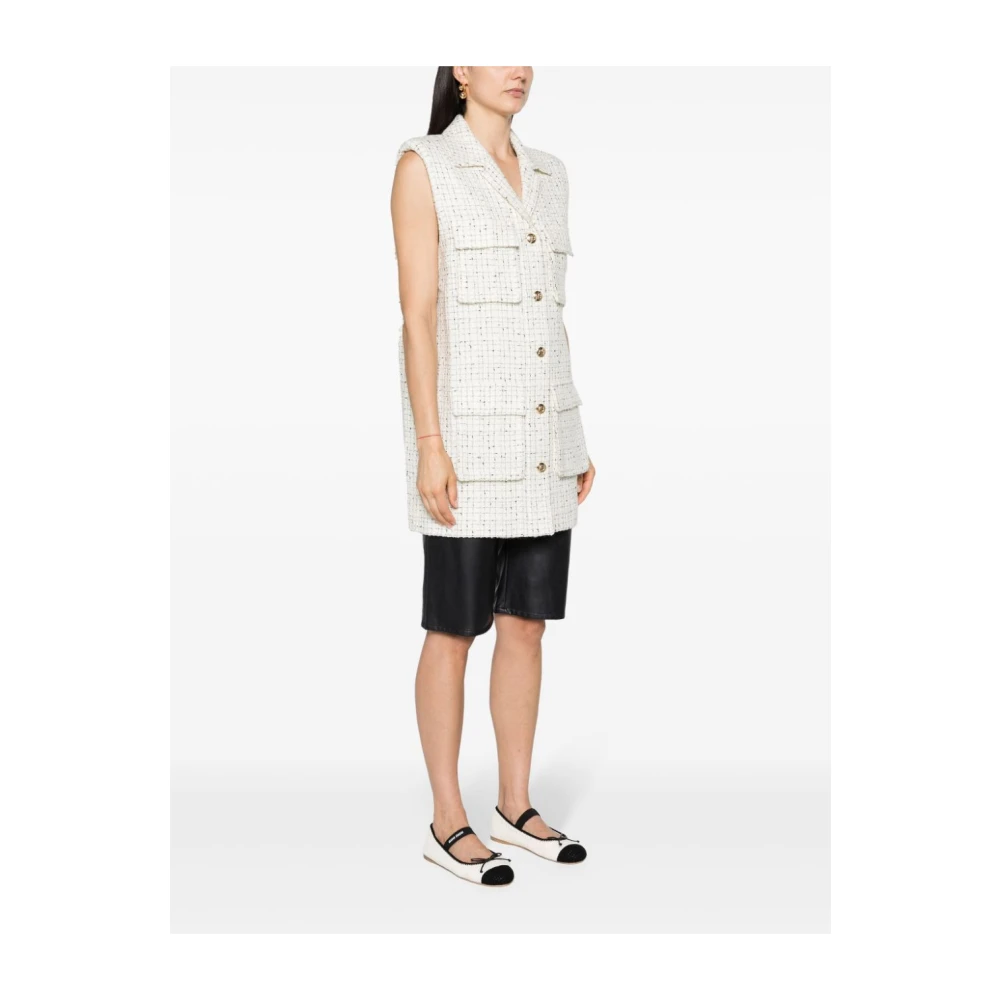 Anine Bing Witte Alden Jurk White Dames