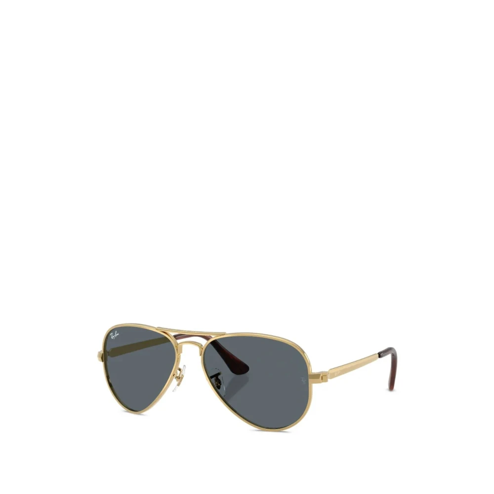 Ray-Ban Sunglasses Aviator Max - Arista Gold Frame Blue Lenses 58-16, RB3925 - Image 4