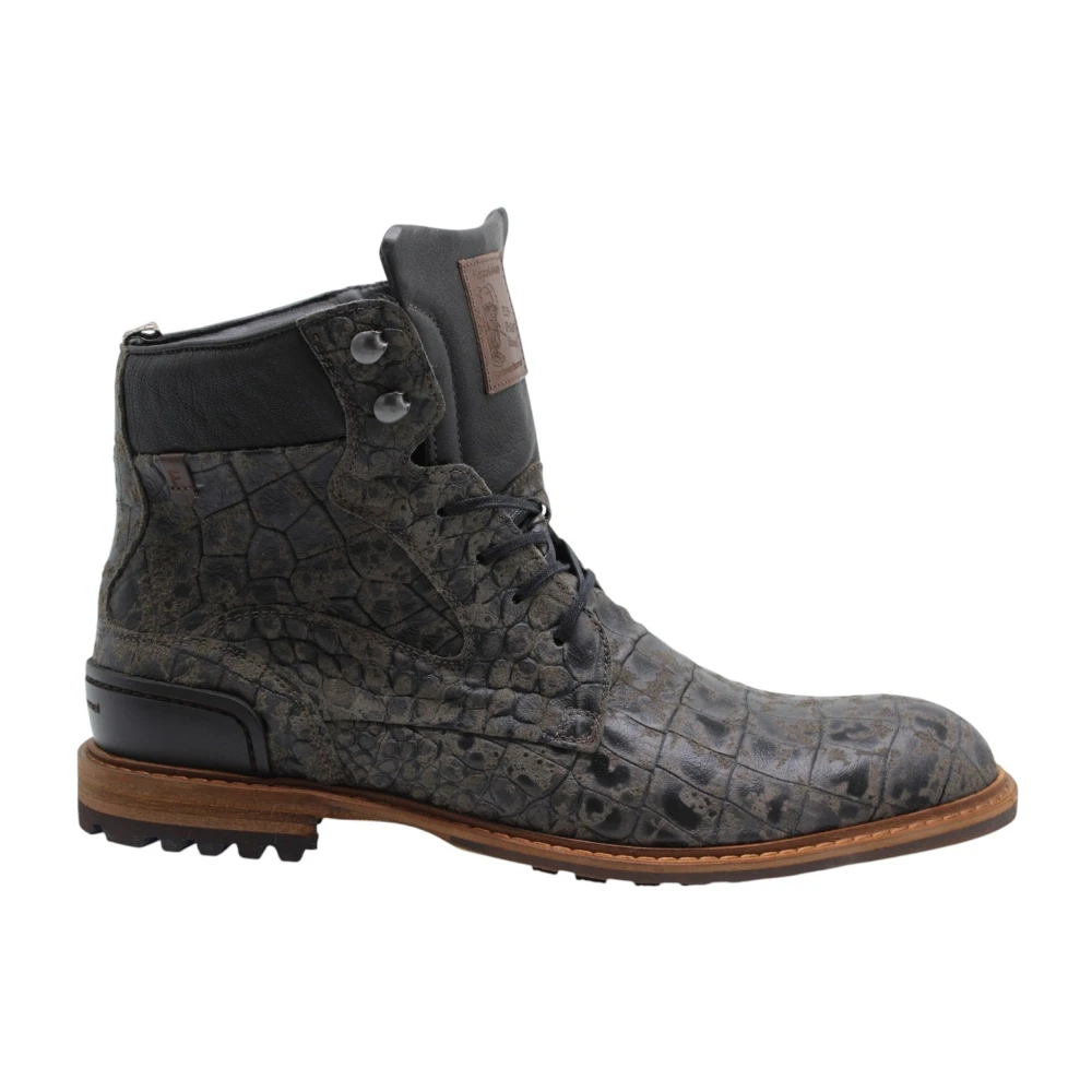 Van Bommel Braun Lederstiefel Crepi 8 - Bild 4