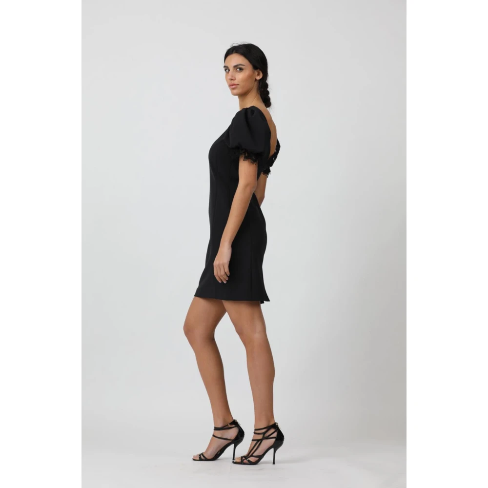 pinko Elegante Jurk Black Dames