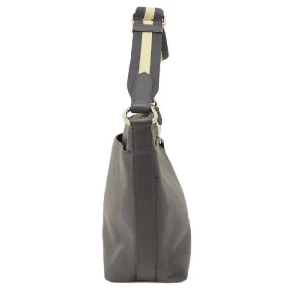 Coach Pre-owned Leather shoulder-bags Brown Dames