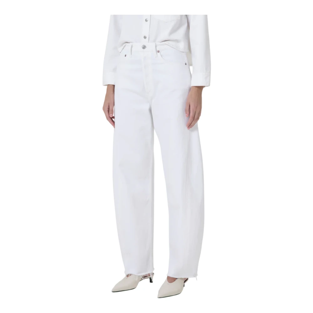 Agolde Luna Jeans White Dames