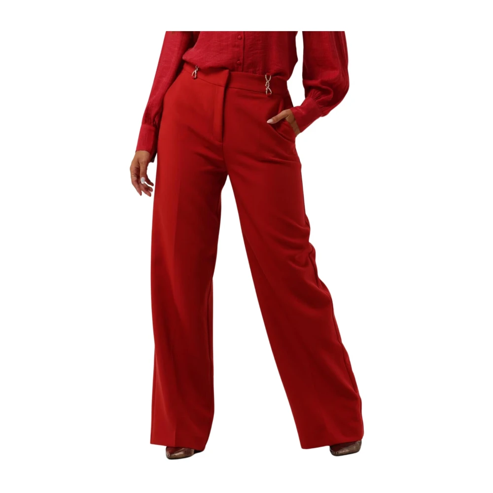 Aaiko Rode Fancy Broek Sonja Red Dames