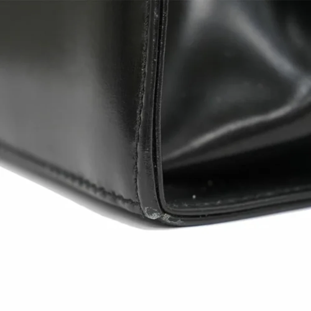 Salvatore Ferragamo Pre-owned Leather handbags Black Dames