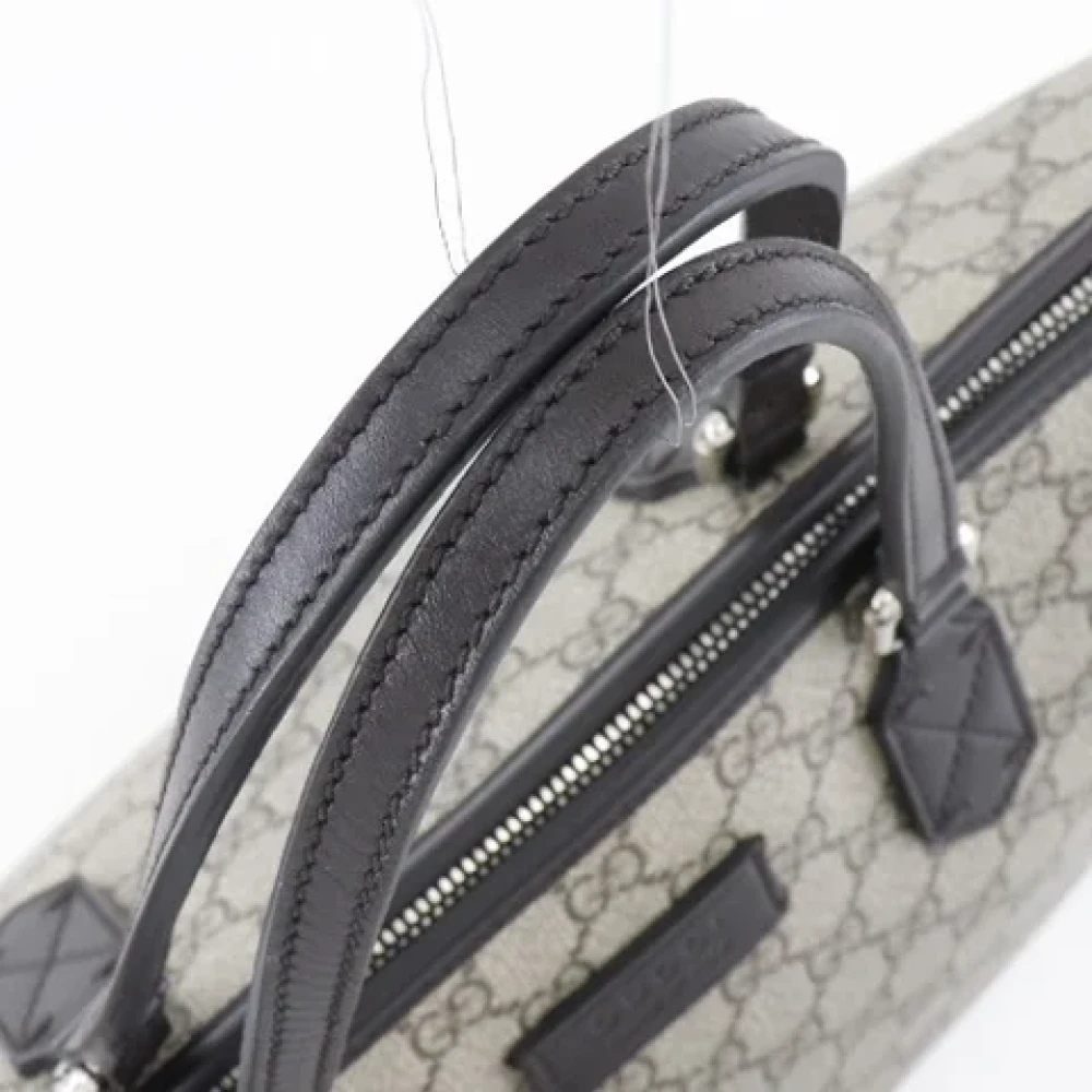 Gucci Vintage Pre-owned Canvas shoulder-bags Beige Dames