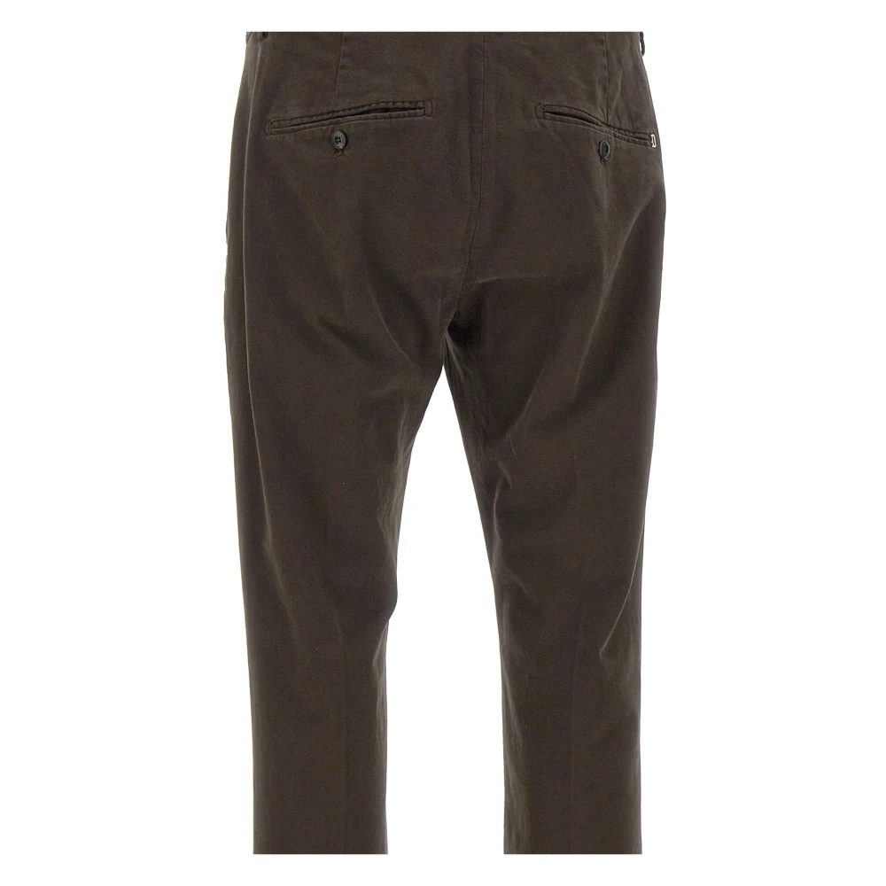 Dondup Bruine Broek Stijlvol Brown Heren