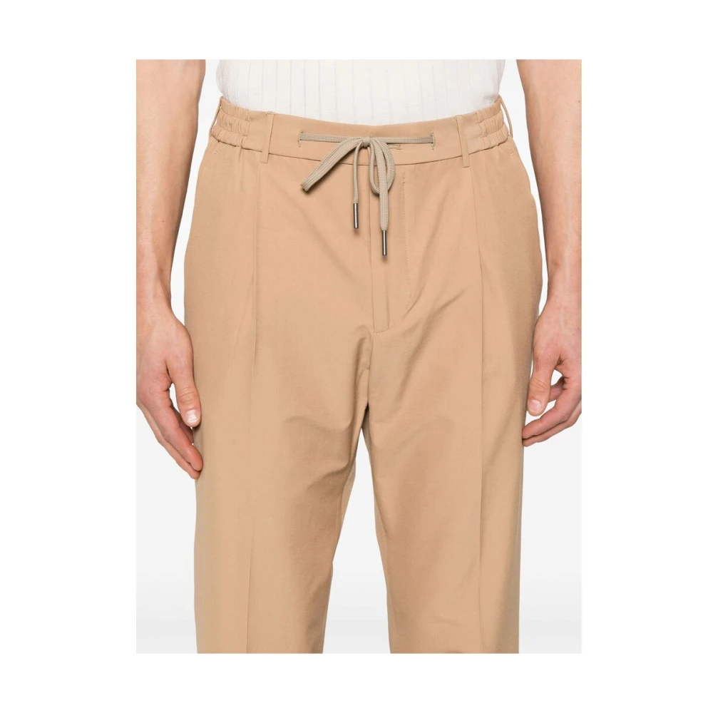 Tagliatore Broek Brown Heren
