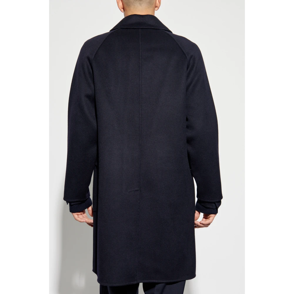 Officine Générale Wollen jas Blue Heren