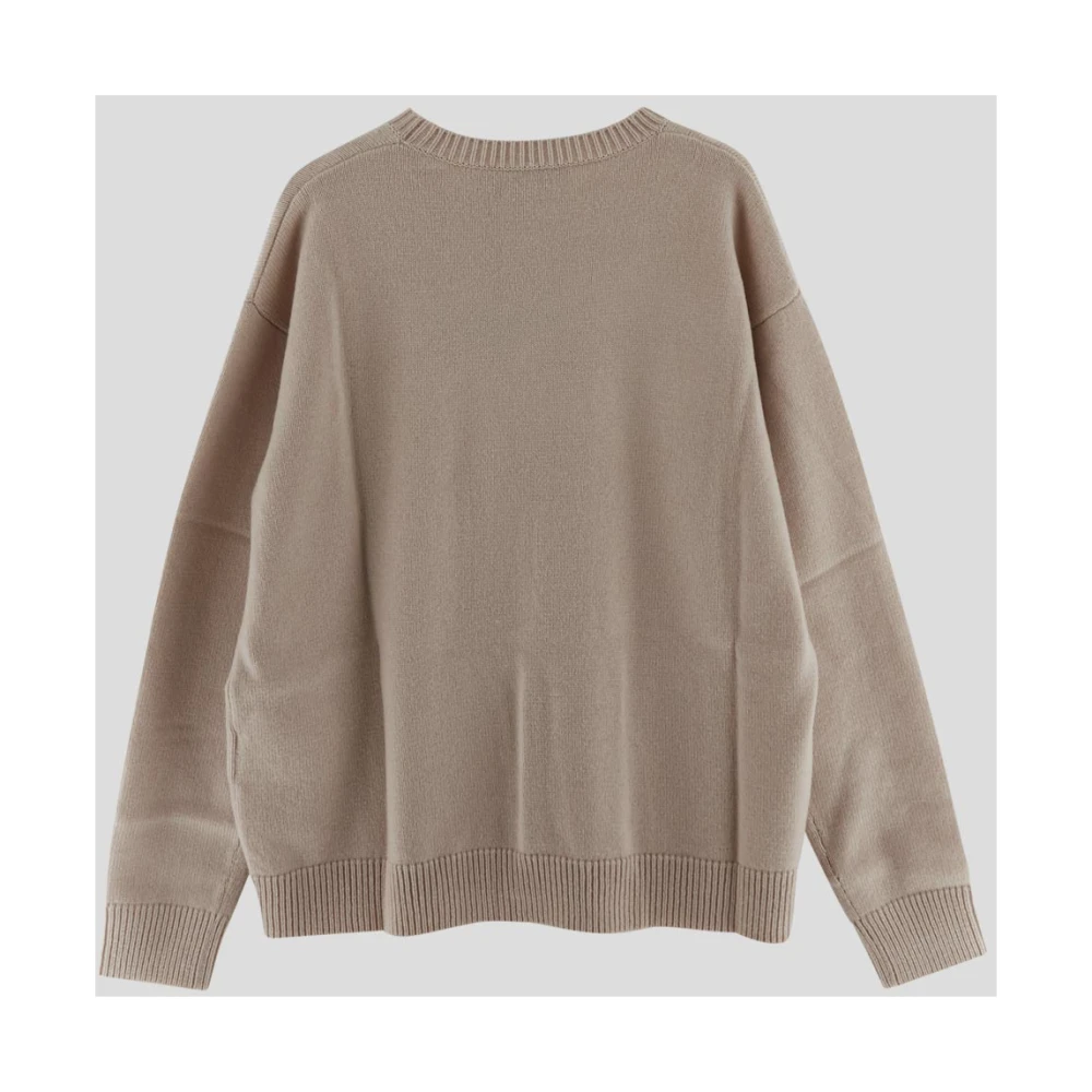 Max Mara Gezellig Gebreid Beige Dames