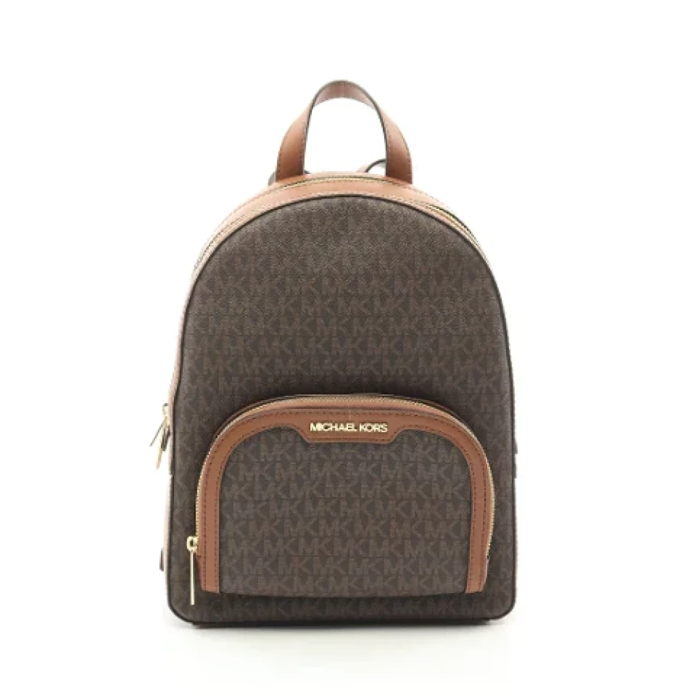 Michael Kors Pre-owned Leather backpacks Black Dames