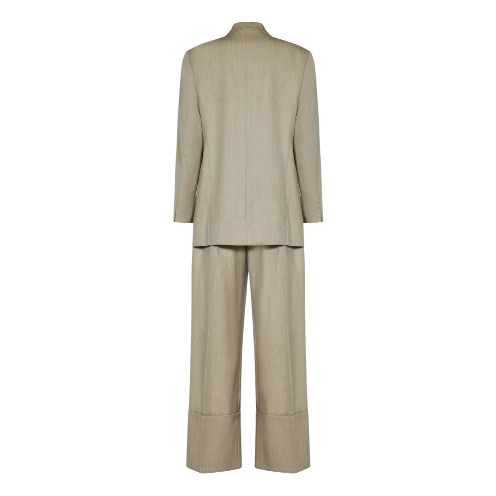 Victoria Beckham Beige Jurk Pak Item Foto Beige Dames
