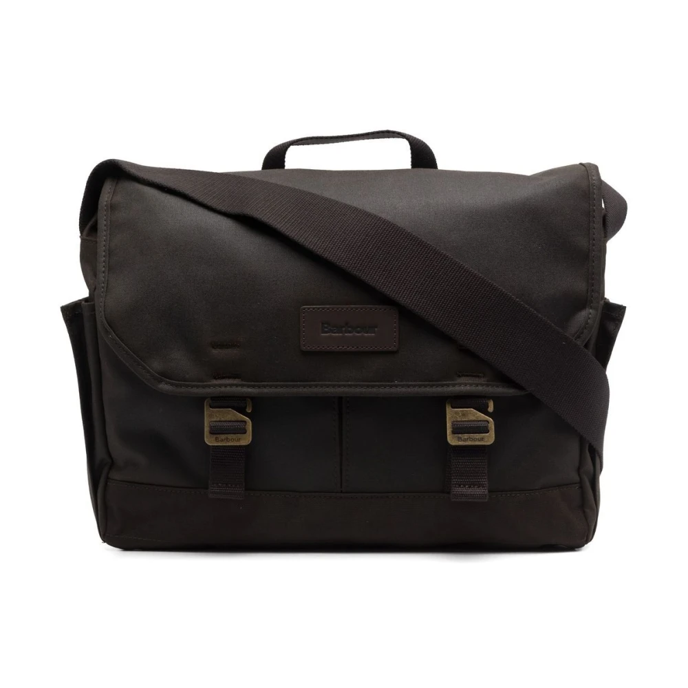 Barbour Groene Messenger Tas Essentiële Stijl Green Heren