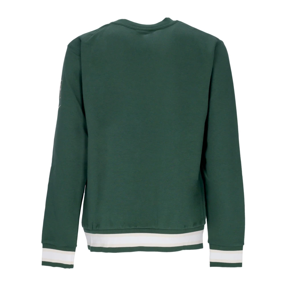 Nike Milwaukee Bucks Crewneck Sweatshirt Blue Heren