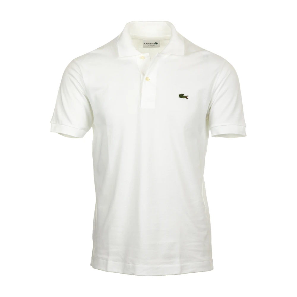 Lacoste Witte Polo T-shirts en Polos White Heren