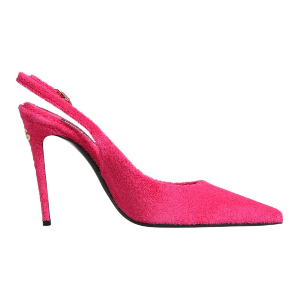 Dolce & Gabbana Women's Pink Pumps, 3 Uk, Slingbacks