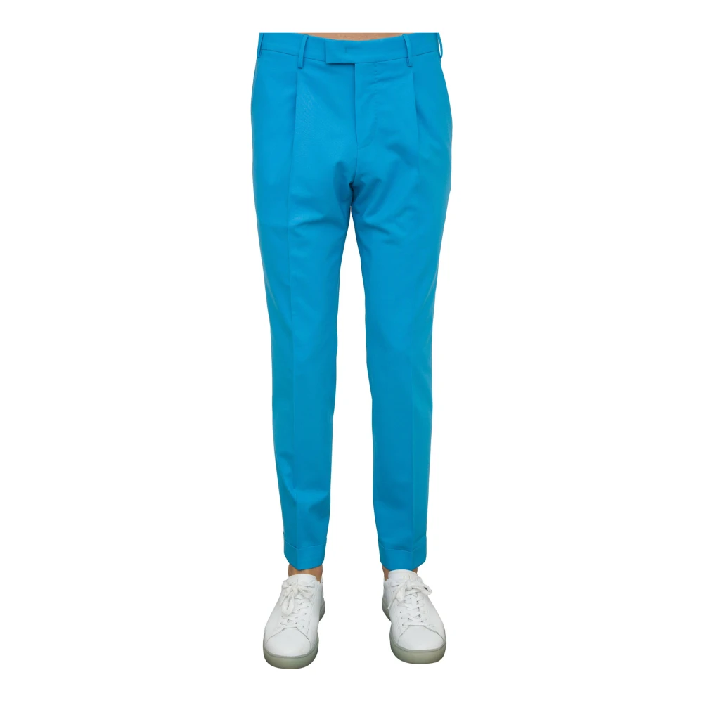 Pt Torino Hombre Azul - Pantalones De Lana - Trousers - M
