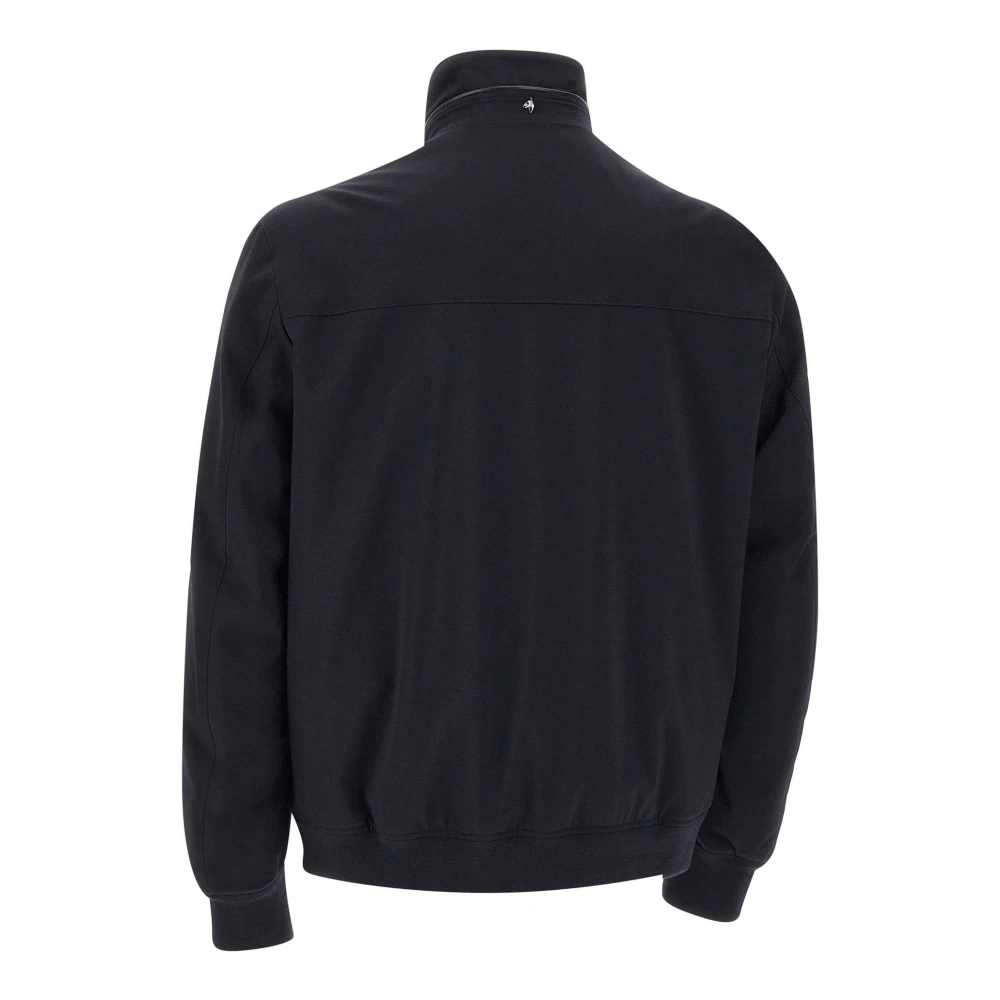 Montecore Middernachtblauwe Technische Stofjas Blue Heren