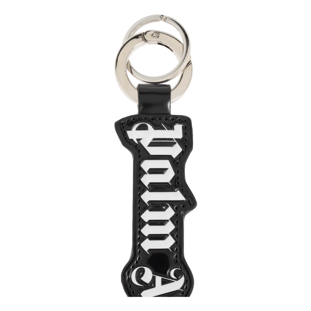 Palm Angels Sleutelhanger met logo Black Heren