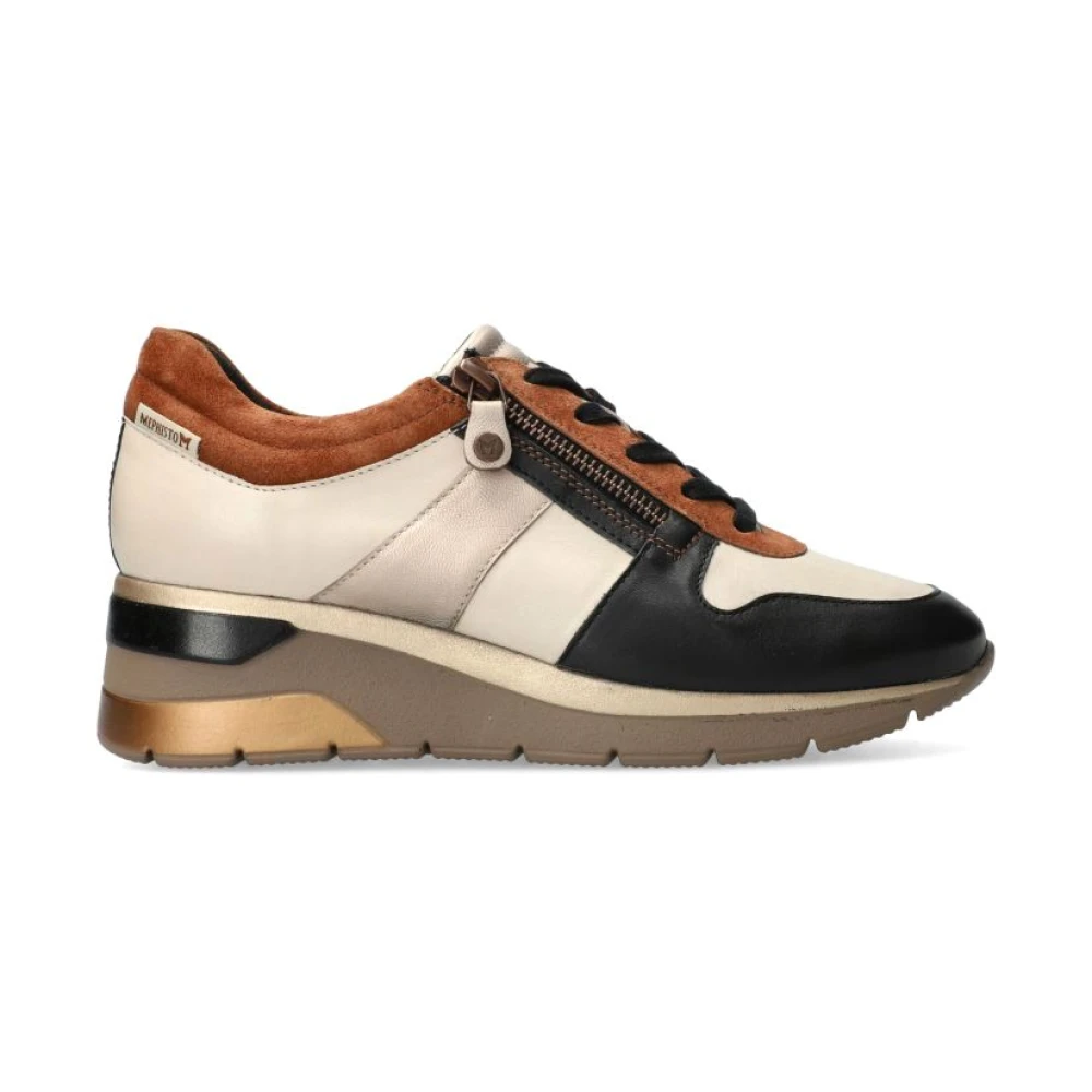 Mephisto Comfortabele Elisia Sneaker met Soft-Air Technologie Dames Schoenen Veelkleurig Multicolor