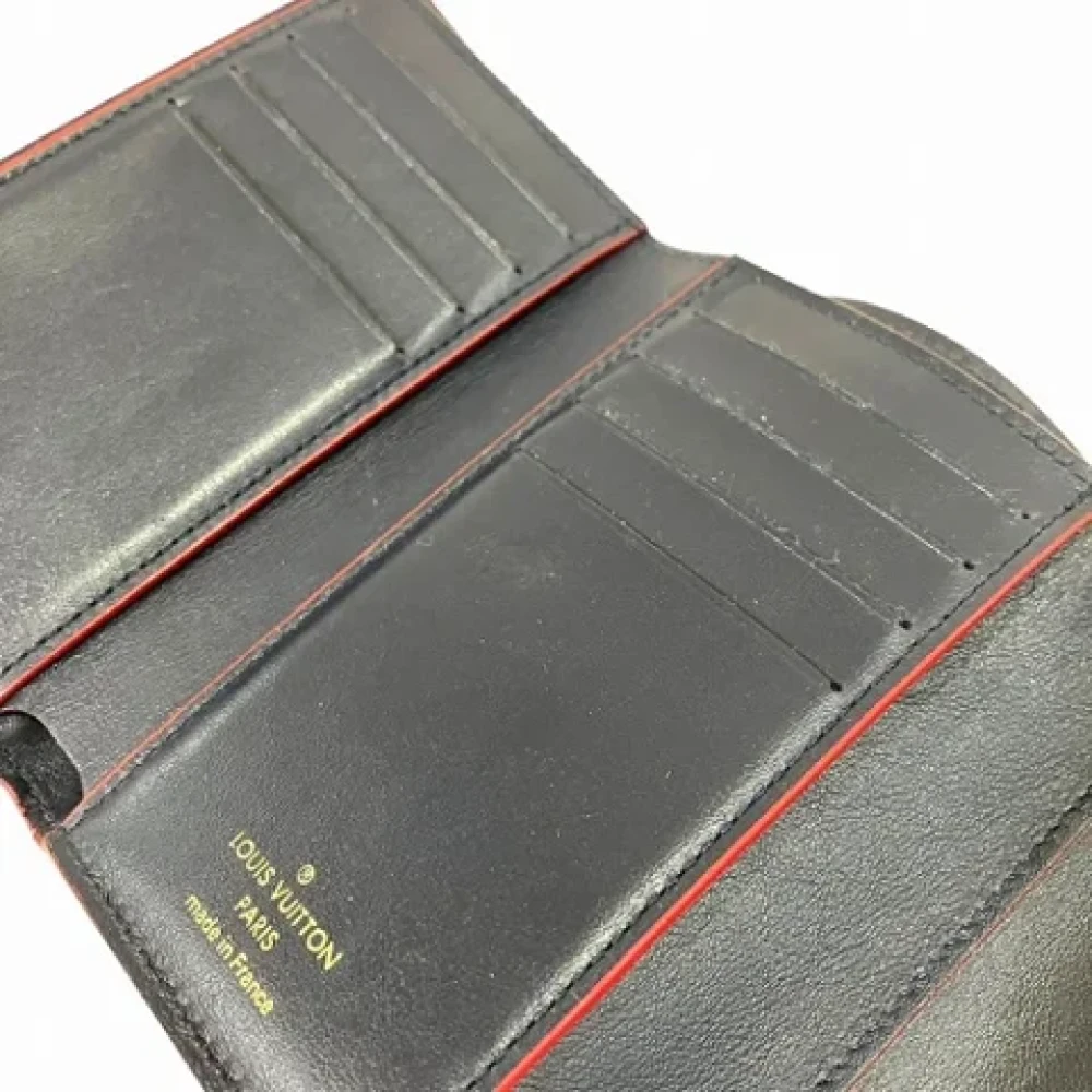 Louis Vuitton Vintage Pre-owned Leather wallets Blue Dames
