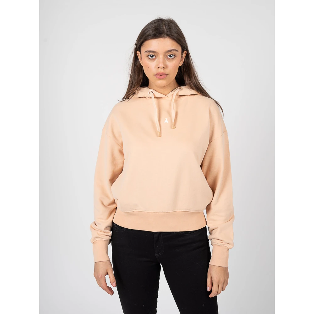 PATRIZIA PEPE Hoodie voor alle gelegenheden Pink Dames
