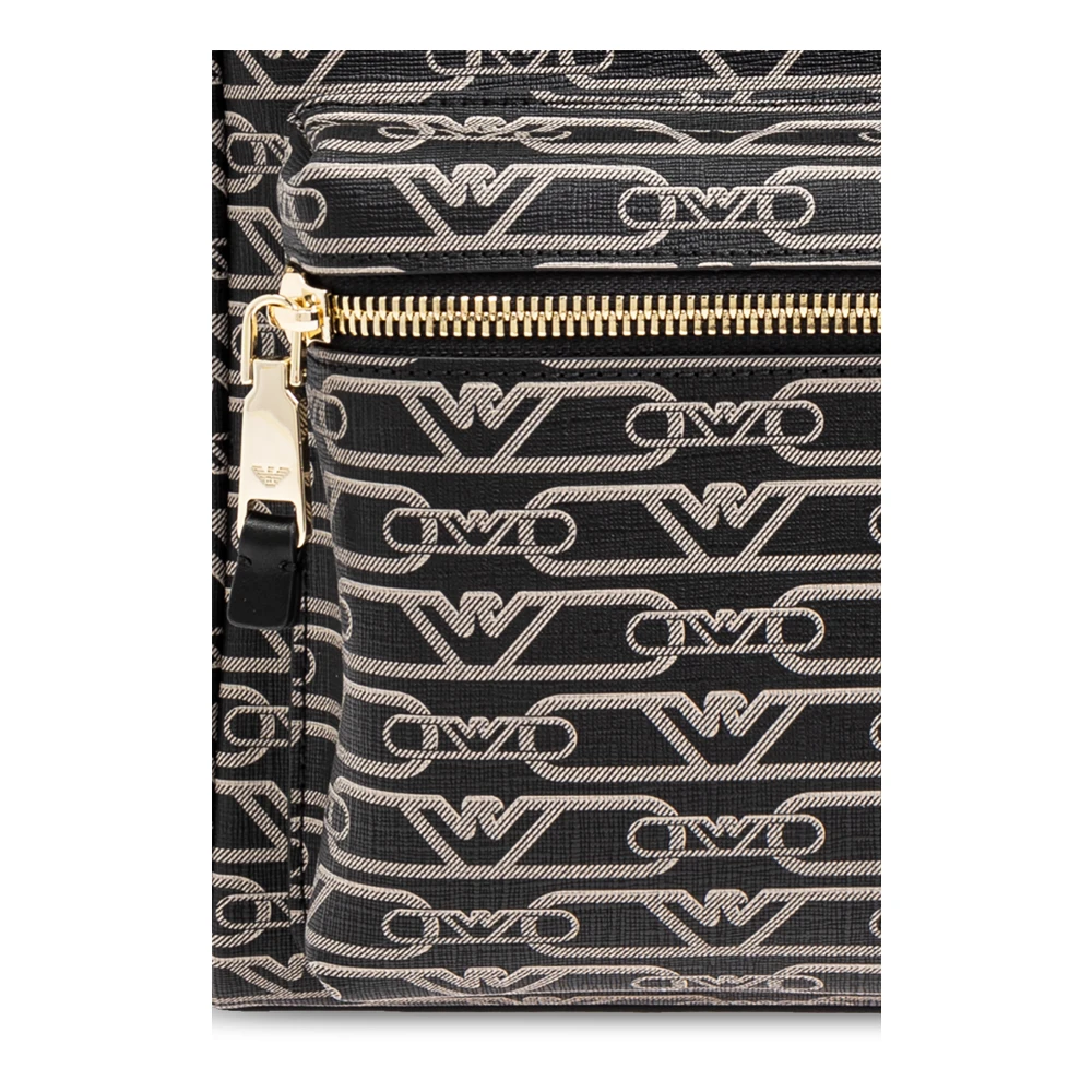 Emporio Armani Rugzak met monogram Black Dames