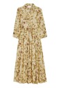 robe-jaune-en-coton-imprime