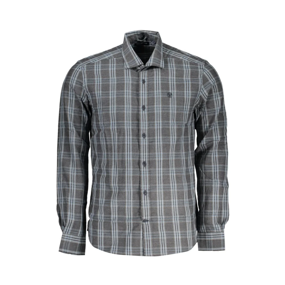 North Sails Uomo Grigio Uomini, Maglietta, Cotton Men Shirt, (S) - Immagine 3