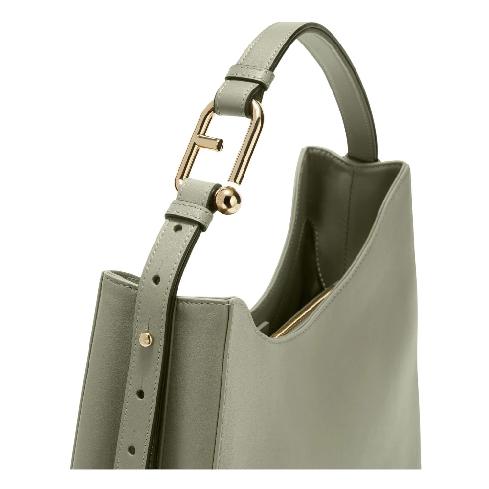 Furla Agave Cloud Hobo Tas Green Dames